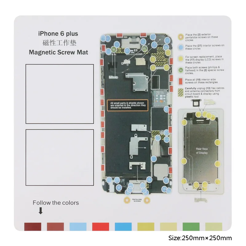 Repair Marker Pen, Esteira Magnética para iPhone 6 e 6Plus