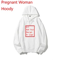 Dinosaurs Fashion Funny Printed Spring Autumn Hoodie Pregnant Women Customized Print Idea Cool Pregnant Woman Hoodie DIY Add You 2