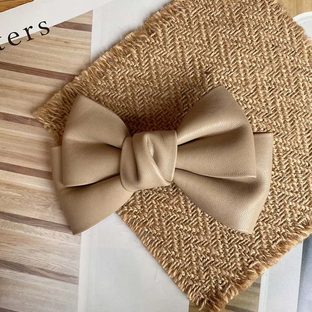 New Women Long Leather Ponytail Hold Hair Tie ободок для волос Headband Hair bands For Girls Hair Accessories gumki do wlosow P 5