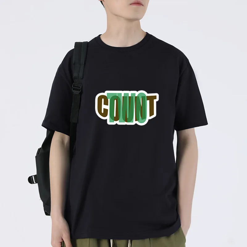 

Футболка мужская оверсайз с коротким рукавом, 100% хлопок, дышащий топ с графическим принтом, забавная уличная одежда в стиле Харадзюку, Y2k, лето
