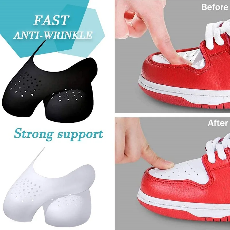 New Shoe Anti Crease Toe Caps Protectorr Anti Prevent Bending Crack Toe Cap Support Shoe