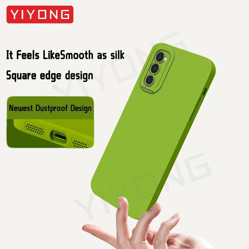 Silky Liquid Silicone Soft Phone Case - YIYONG