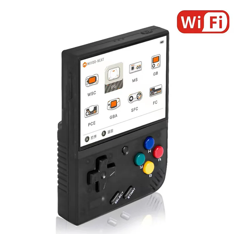 MIYOO Mini Plus, Portable Retro, Handheld Game Console, 3.5-inch IPS HD Screen, Children's Gift, Linux System, Classic Gaming Emulator, Video Game Console, Game Console