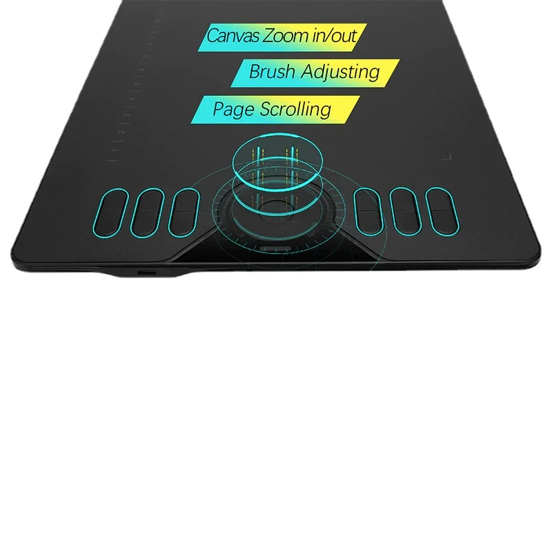 Tavolette Grafiche Tavoletta Digitale Con Penna Tavoletta Da Disegno Per Telefono Con Stilo Inclinabile Otg Senza Batteria Per Android Windows Macos