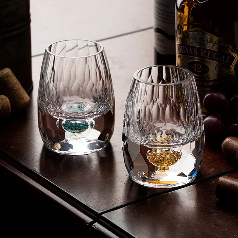 Set 24 Bicchierini Da Shot In Cristallo 15 Ml Con Vassoio – Per Whisky, Vodka, Liquori - 2