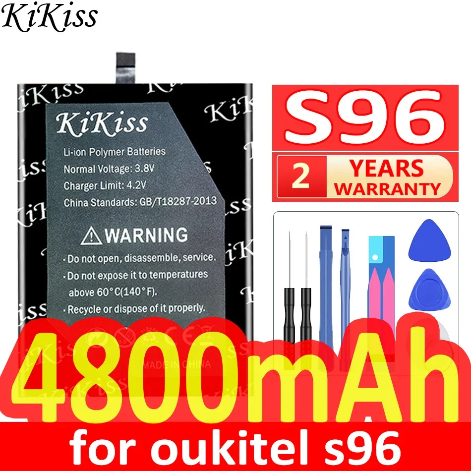 

Мощный аккумулятор 4800 мАч KiKiss S96 для oukitel s96