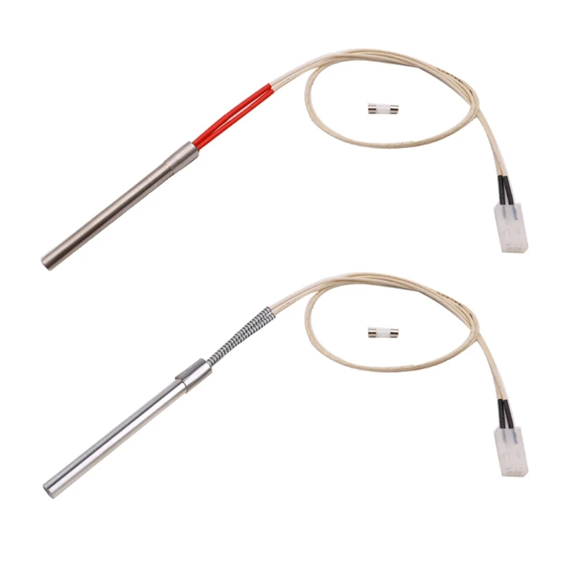 Accensione A Pellet Per Forno O Camino - 220V, 300W, 140mm - In Acciaio Inox, Antiruggine - Foto 9