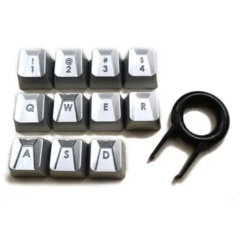 Logitech Romer-G 스위치 용 11 키 백라이트 키 캡 G910 G810 G413 Gpro G512