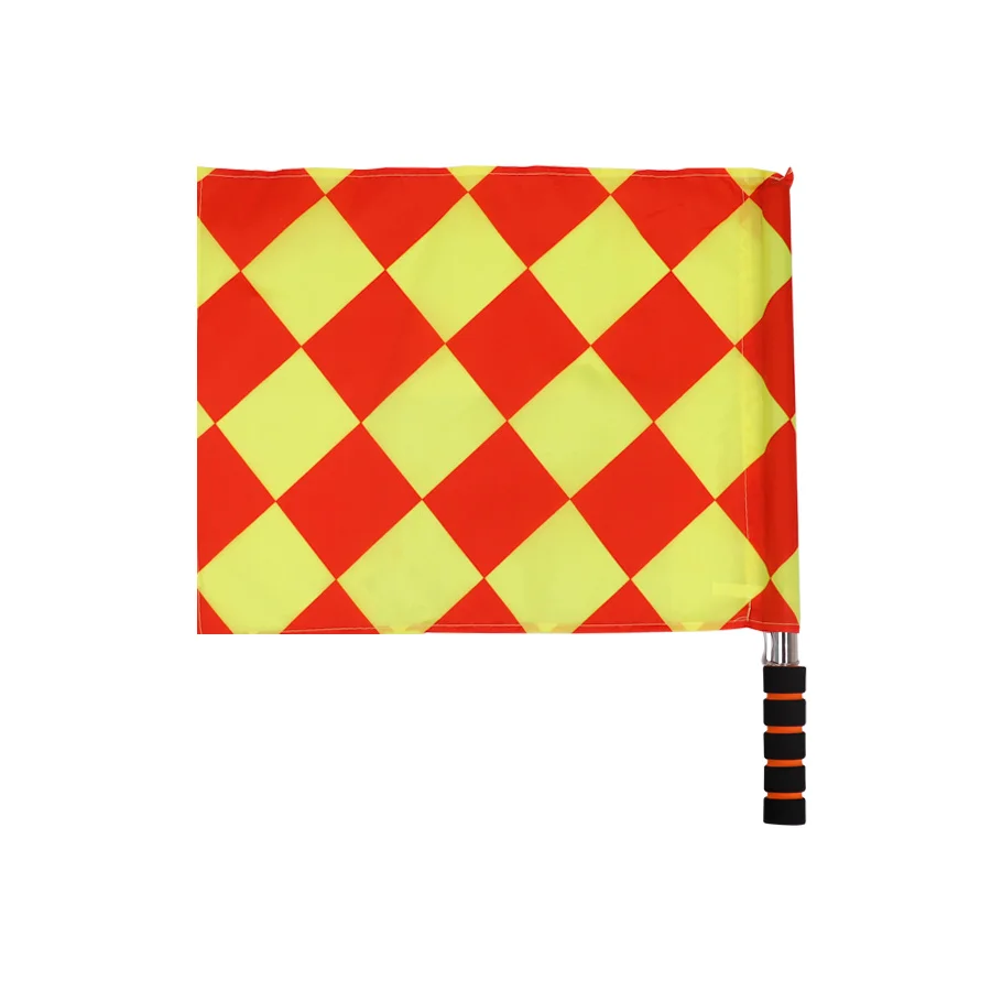 2pcs/set World Soccer Referee Flag Fair Play Sports Match Football Linesman Europe Flags Referee Equipment