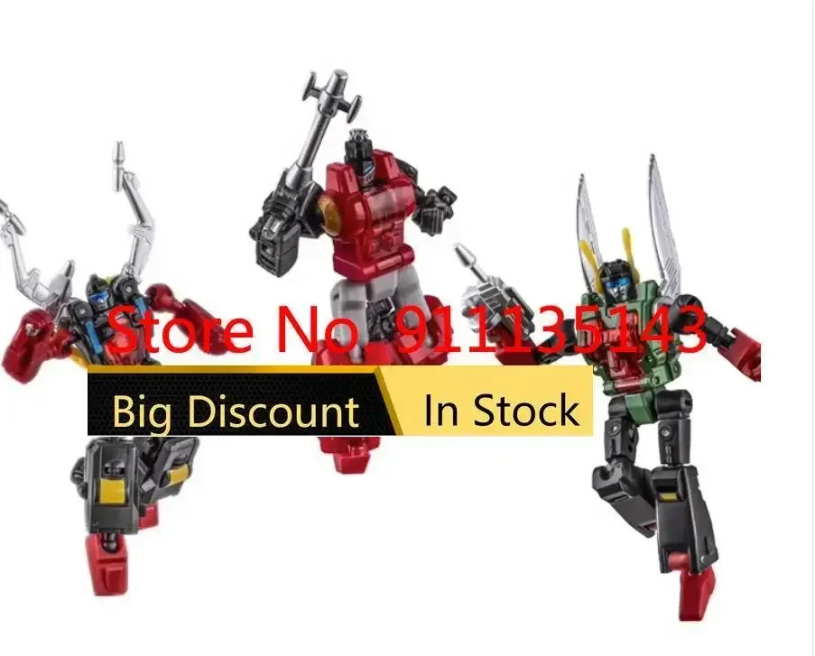 

Newage NA H10B H11B H12B Insecticons Set of 3 Abadon Berial Asmodeus In Stock