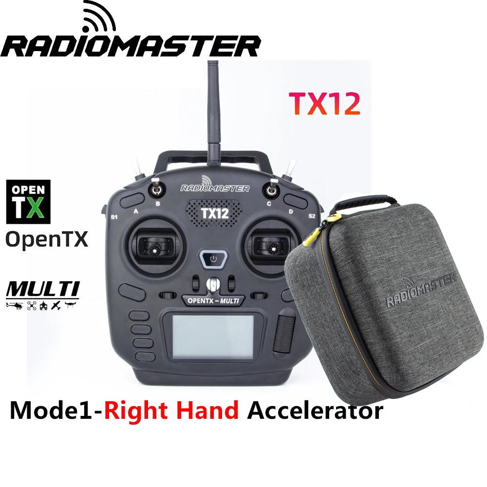 RadioMaster TX12 16CH OpenTX リモートコントロール送信機ハイテック