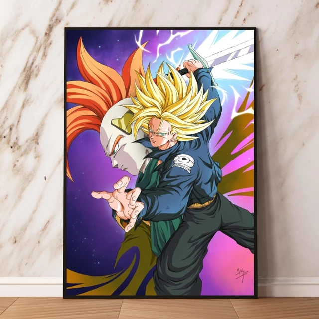 Dragon Ball Z Goku Adesivos de Parede Crianças Papel De Parede Dos Desenhos  Animados Anime Pintura Decorativa 40X30cm Decoração Do Quarto Dos Miúdos  Presente Aniversário - AliExpress