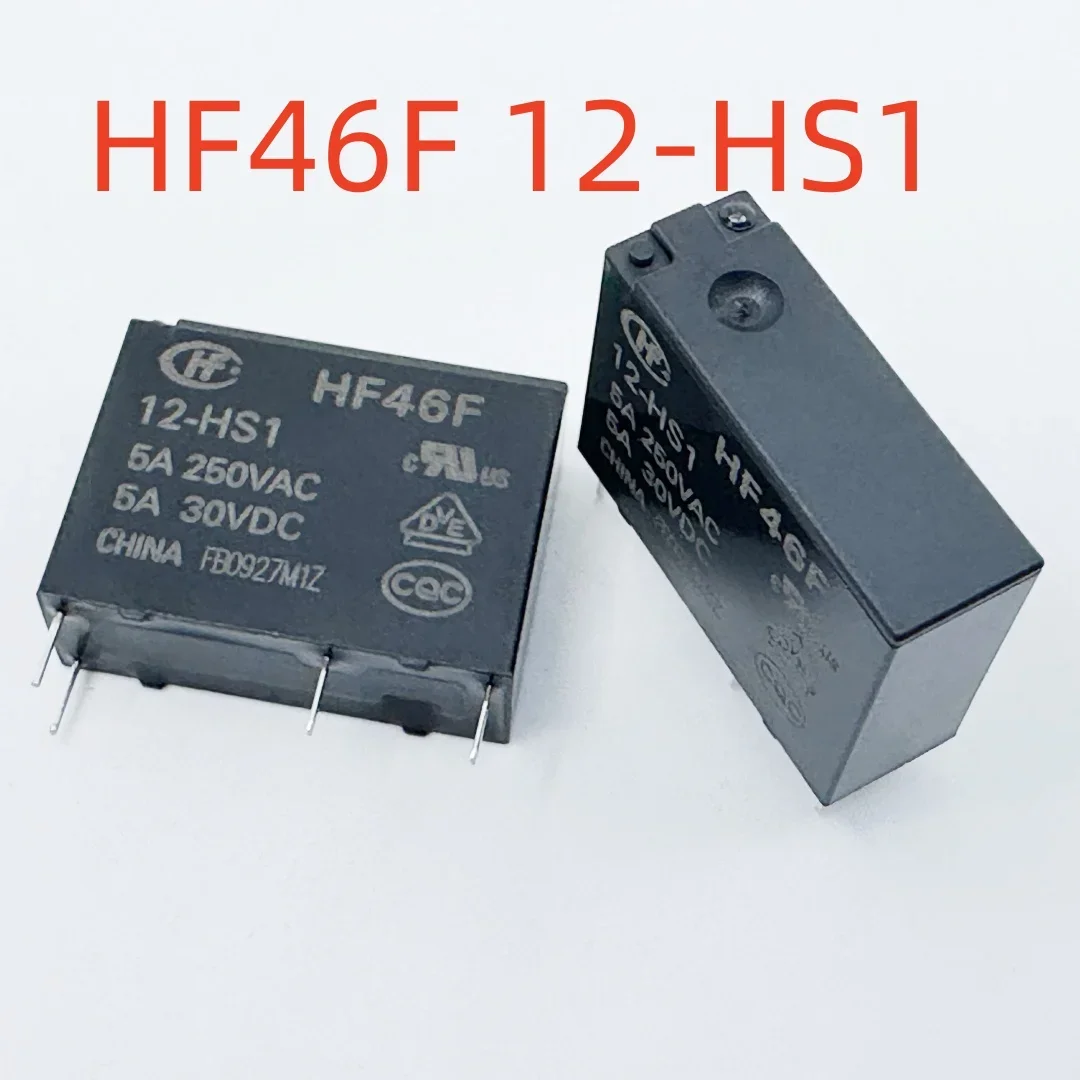 HF46F-G 5/9/12/24-HS1/H1/HS1T/(610)/(335) HF46F-G 12-HS1TF 46F1-5V/9V/12V/24V-3A/5A/7A/10A Relay 4pins