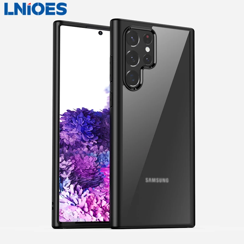 LNIOES funda híbrida a prueba de golpes para Samsung S22 Plus, carcasa ...
