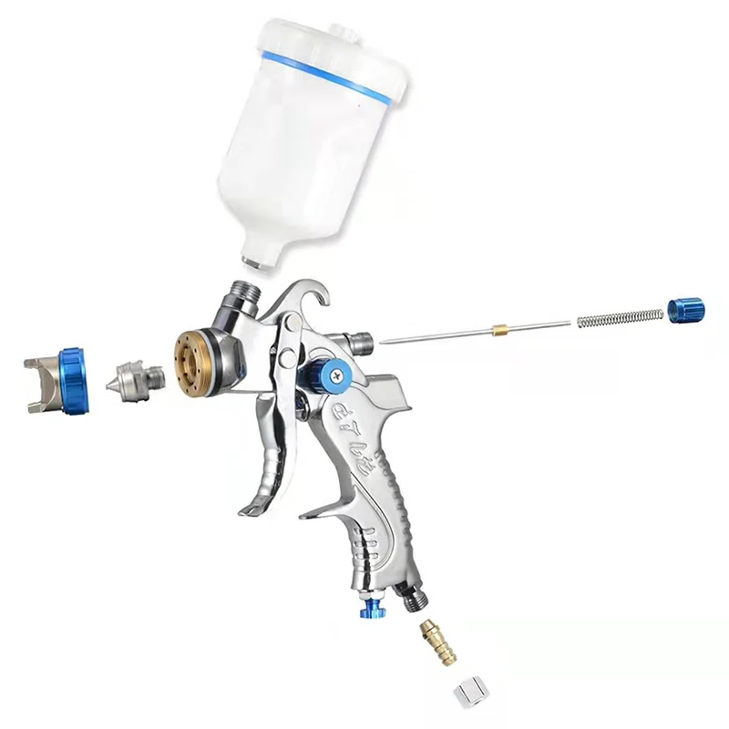 Ʈ  HVLP ƽ    , 1.4mm, 1.7mm, 2.0mm , ߷ ڵ , Ʈ , 600cc  