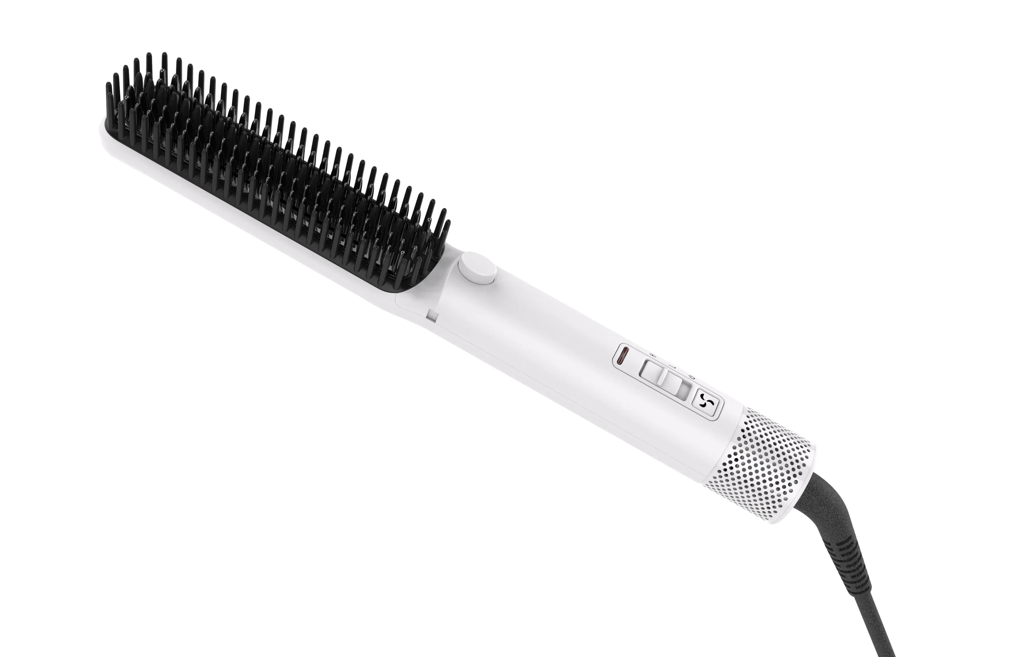 Salon Beauty Airflow Electric Ceramic Hair Straightening Brush 6