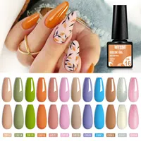 12PCS/SET 6ml Color Nail Gel Polish Set Kits Base Top Coat Varnish Soak Off UV Gel LED Semi Permanent All For Manicure Nail Art 1