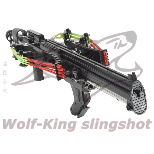 Wolf King Slingshot Rifle THE NATURES PEAK