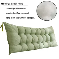 Rectangular Headboard Reading Body Pillow, Bedside Lumbar Chair, Reading Pillow, Wedge Backrest Pillow, Household Decor 2