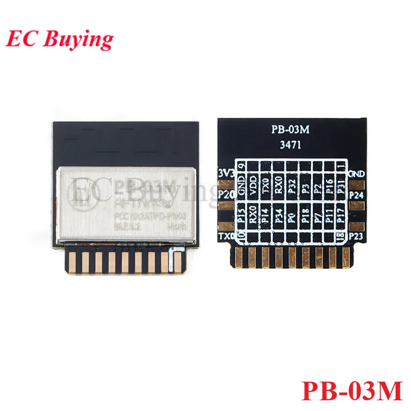 PB-03 PB-03M PB-03F PB-01 PB-02 BLE 5.2 Low Power PB-03M-Kit PB-03F-Kit PB-03 Kit Entwicklungsplatinenmodul PCB Onboard-Antenne – Detail 21