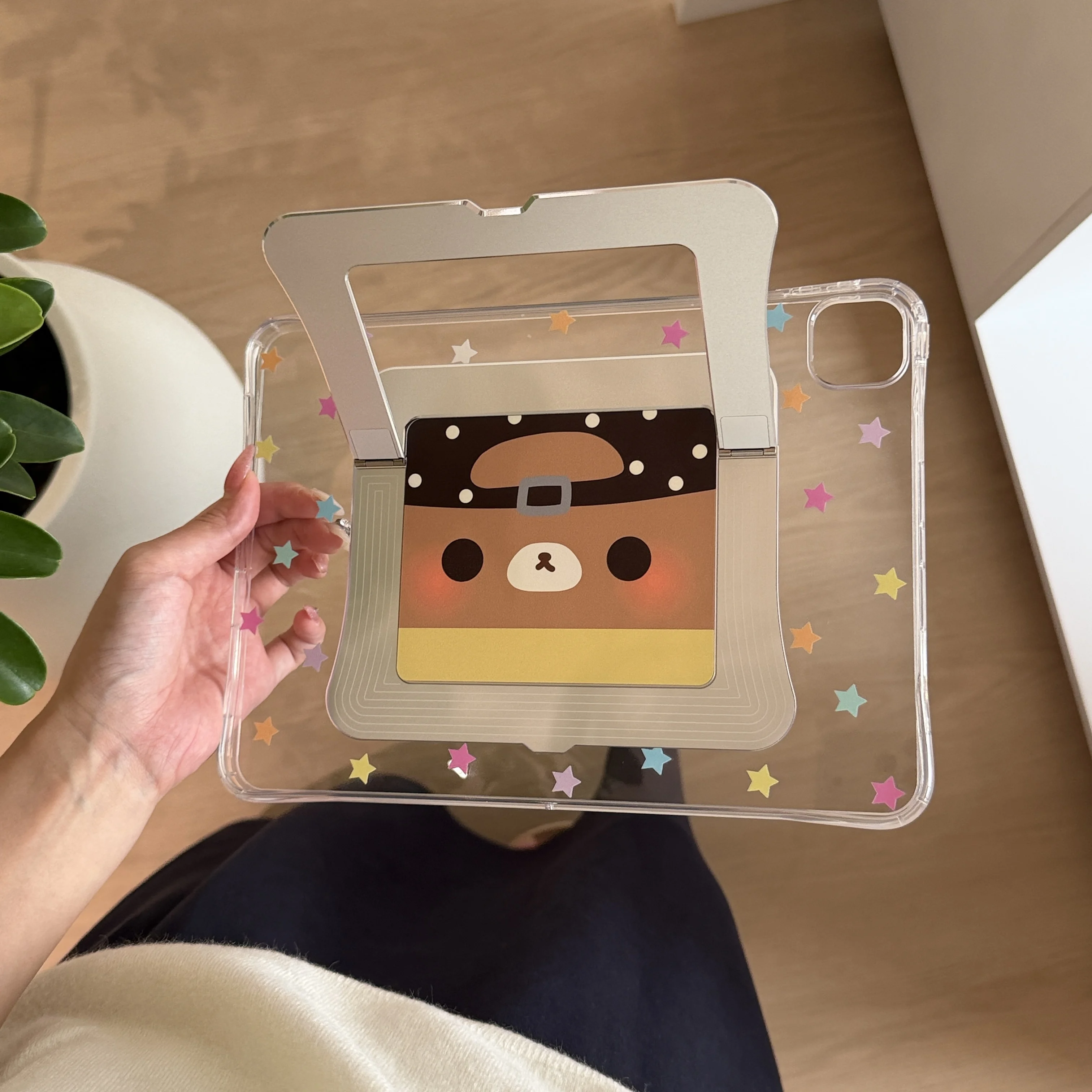 Rilakkuma Bear Tablet Cover with Holder