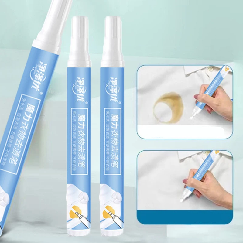 Portable Clothing Stain Remover Pen Instant Stain Removal Stick Emergency Travel Grease Wine WashFree Cleaning Magic Pen clothes stain remover pen