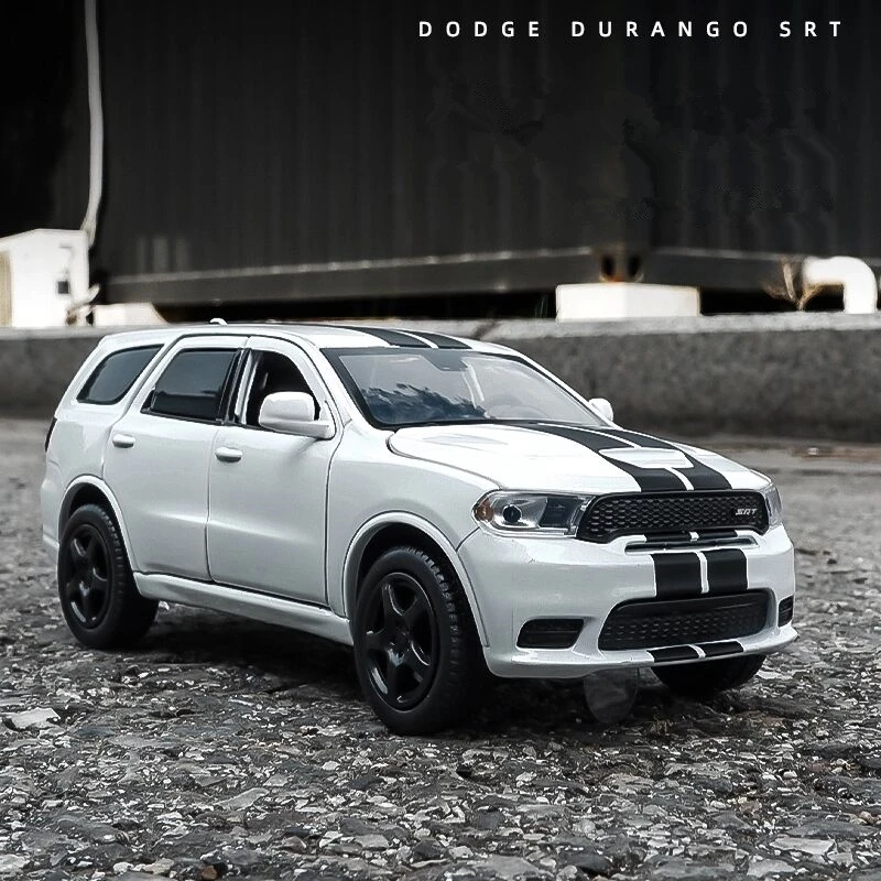 1:32 Dodge Durango SUV Legierung Auto Modell Diecast Metall Spielzeug Fahrzeuge Auto Modell Sound und Licht Simulation Sammlung Kinder Geschenk