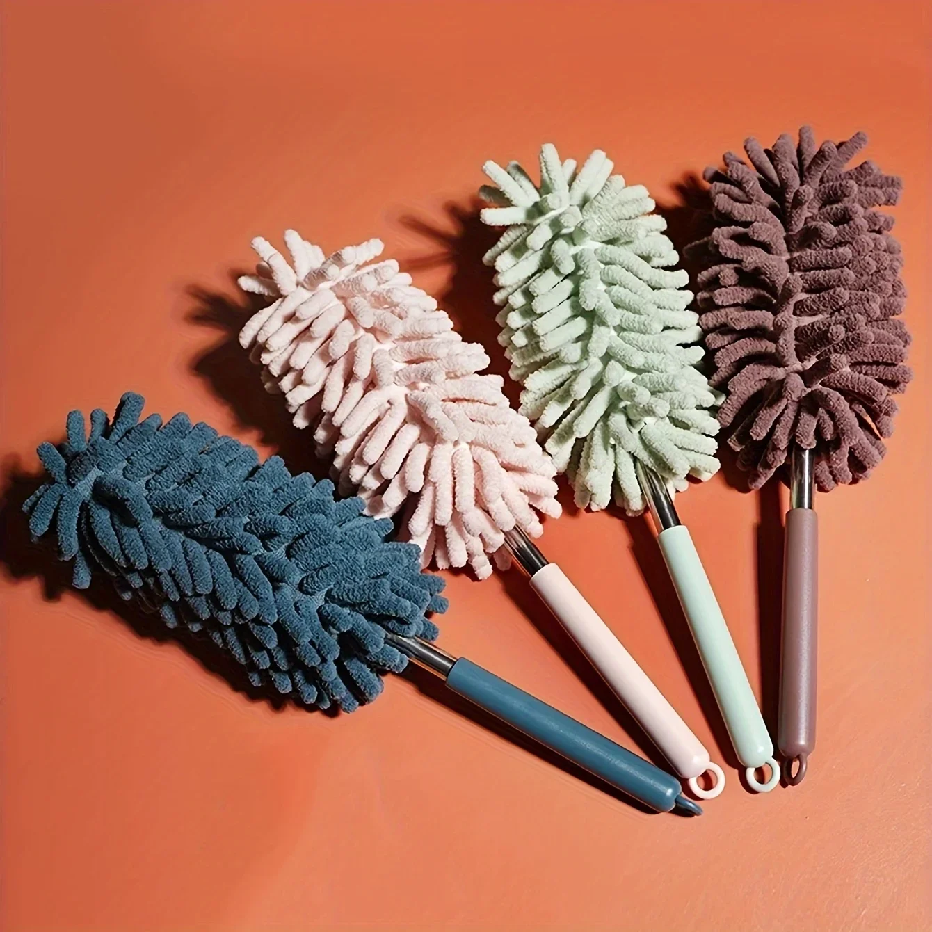 1pc-Telescopic Washable Dust Collector Suitable for Bedrooms and Living Rooms Detachable Cleaning Tool with Telescopic Rod