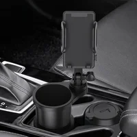 Car Cup Holder Mount Expander with Car Cell Phone Holder 360 Rotation Cup Holder Expander Smartphone Auto Interior Accessories - Image 5