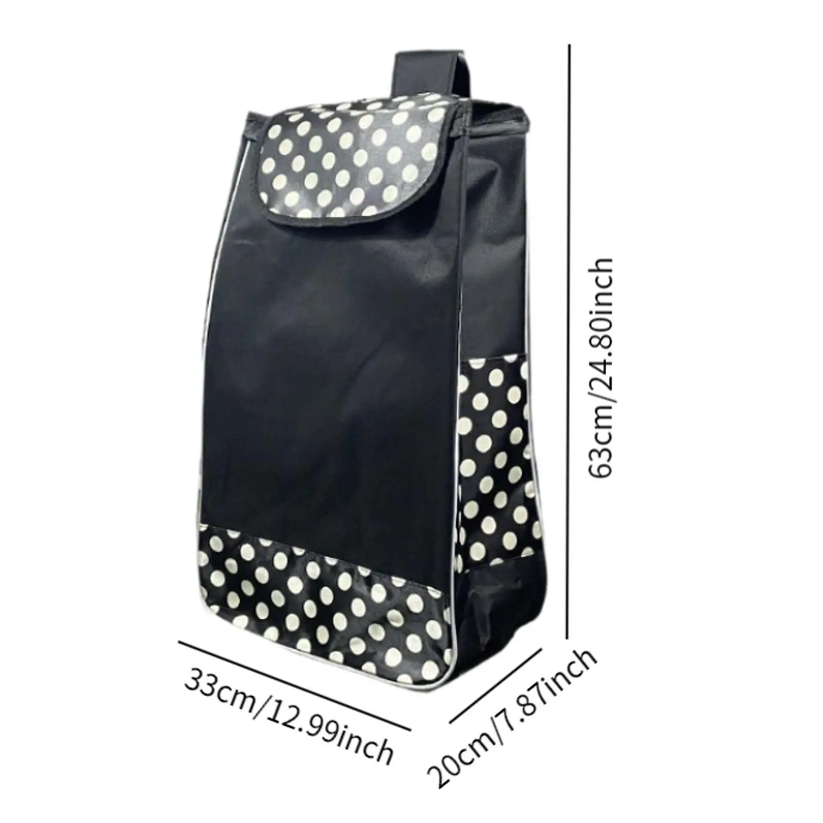 Replacement Bag for Shopping Cart Large Capacity Foldable Grocery Cart Bag for Utility Cart Folding Carts Grocery Shopping Carts 6