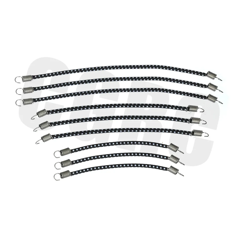 9-Piece RC Car Roof Luggage Rack with Nylon Elastic Rope