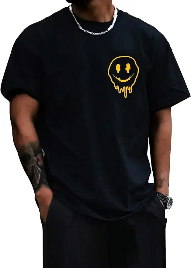 

Men's Graphic Tee Short Sleeve Crewneck Summer Casual T Shirt Tops