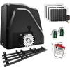 DKR1100ST Solar Sliding Gate Opener Rack Drive Automatic Gate Motor for Heavy Driveway Slide Gates Up to 2600 Pounds, Ele 1