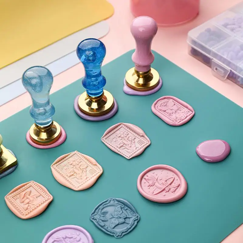 Description Picture 6 of itemSilicon Sealing Wax Board Pad Wax Seal Stamps Mold Paint Backing For DIY Sealling Wax Stamp Pads Heat Insulation A Coaster