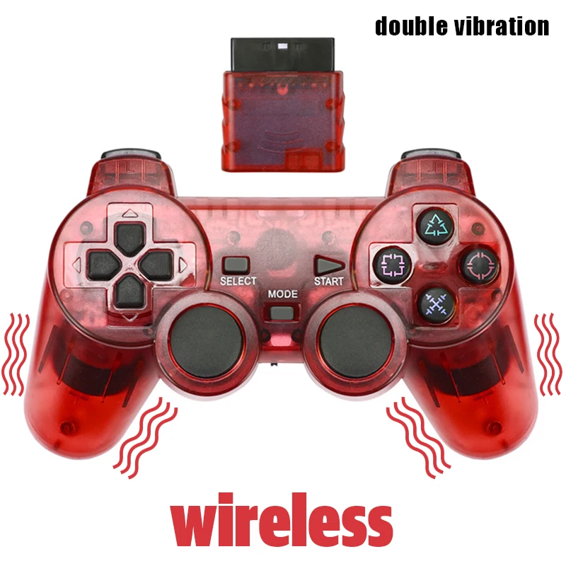 OSTENT Wired Analógico Controlador Gamepad Joystick Joypad para Sony  Playstation PS2 PS1 PS One PSX Console Dual Shock Vibration Video Games :  : Videojuegos