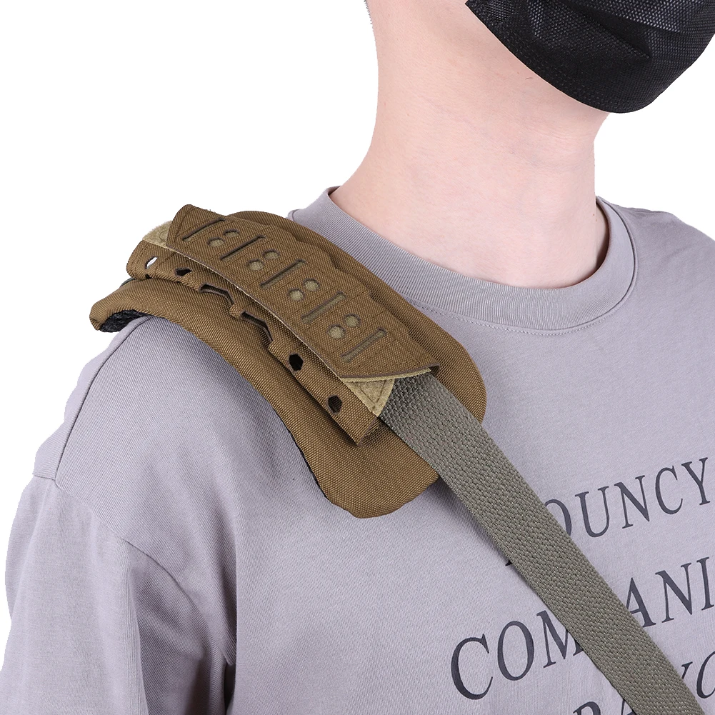 Tactical Vest Shoulder Pad Outdoor Tactical Shoulder Pad Cutting Comfort Cushion Breathable for Backpack Vest