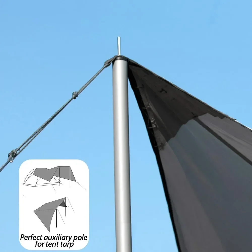 Adjustable Tarp Poles Set 6