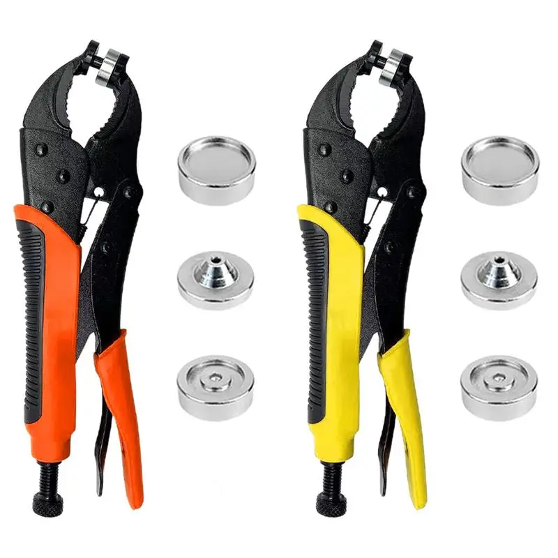 

Heavy Duty Snap Pliers Fastener Tool Set Adjustable Setter Snap Repair Installation Kit For Tent Clothing Boat Cover Canopies