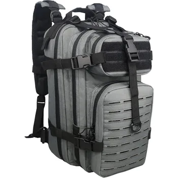 Stocked EMS/EMT Trauma & Bleeding First Aid Responder Medical Backpack + Kit (Grey) 3