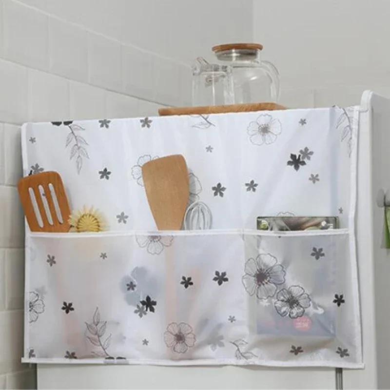 Dust Cover Multipurpose Washing Machine Cover Refrigerator Pocket Dust Proof Cover