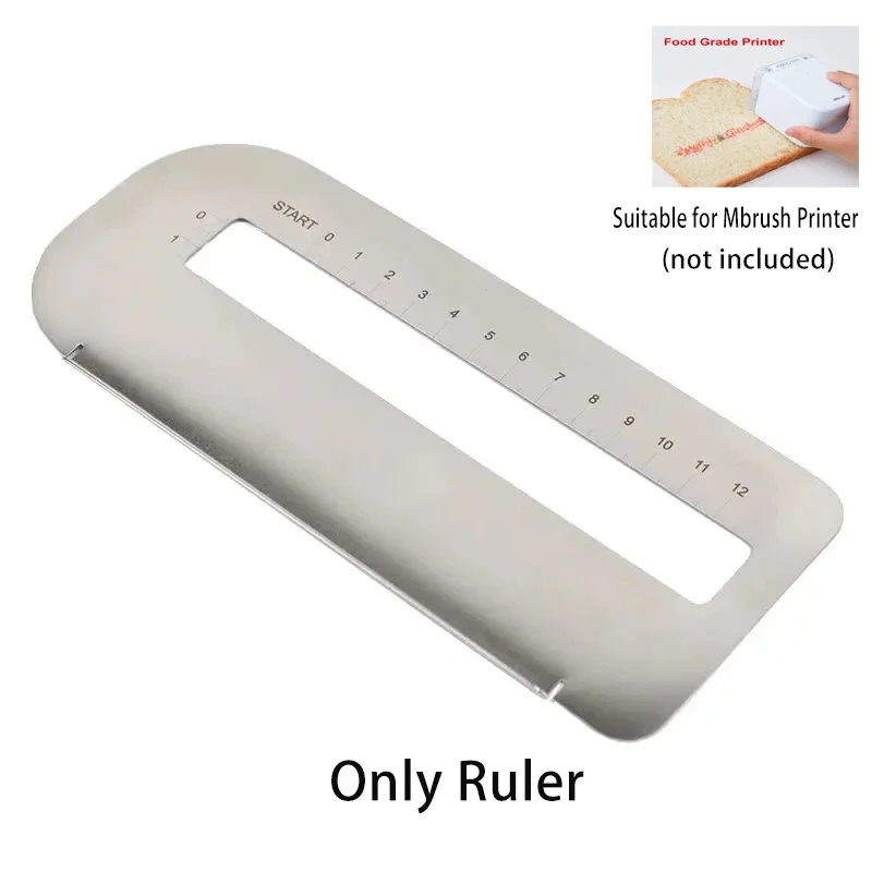 Print Pen High Quality Stainless Steel Ruler or Mbrush Food Printer Inkjet Micro Printer Plastic Ruler or Stainless Steel