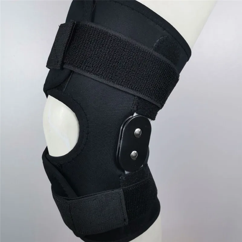 1pc Aluminium Adjustable Hinged Knee Orthosis Brace Support Ligament