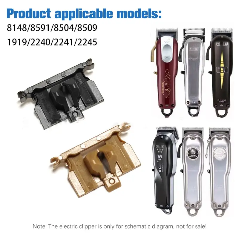 

Hair Clipper Replacement Fittings Coldless Clipper Cutter Hair Clipper Guide Bock For 8148/8591/8504/1919