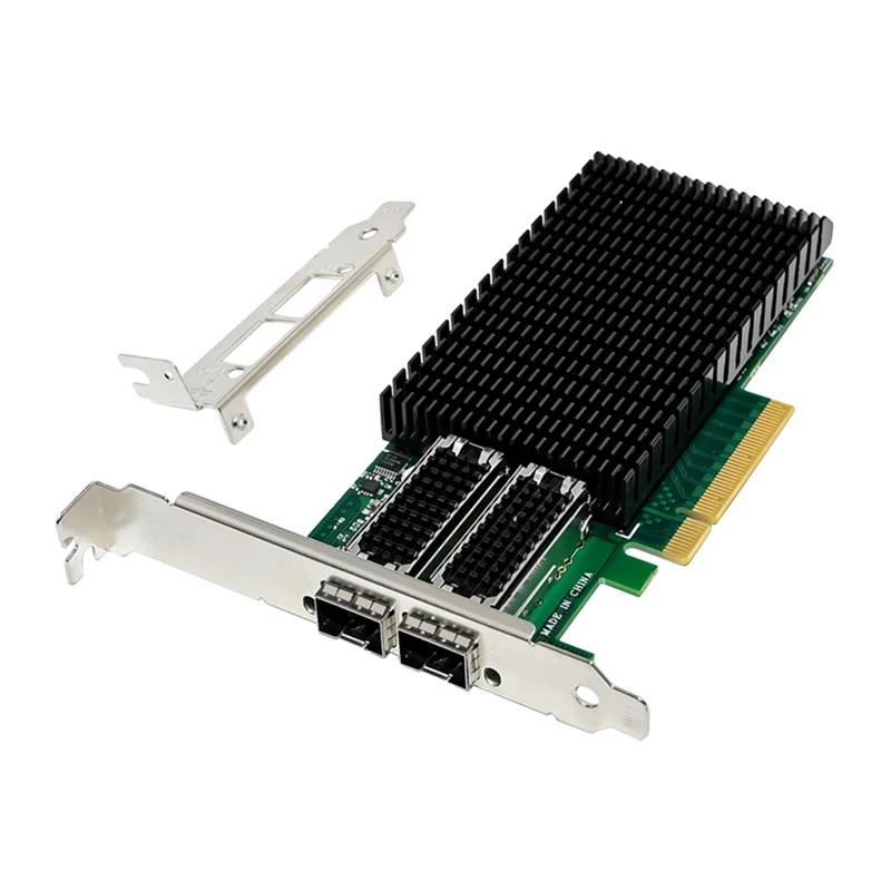 

Pcie X8 X-4 Dual-Port 25G Sfp28 Dual-Port 10G Fiber Optic Network Card Network Adapter Card Parts