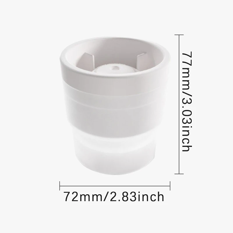 Silicone Sphere Ice Cube Mold Kitchen Stackable Slow Melting DIY Ice Ball Round Jelly Making Mould For Cocktail Whiskey Drink