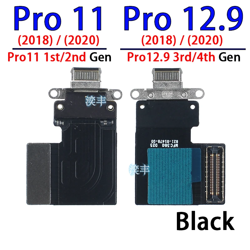 USB Ports Charger Dock Connector Microphone Cable for Ipad Pro 9.7 10.5 11 12.9 4th 5th 6th 1st 2nd 3rd Generation Charging Flex audio cable usb charging cable