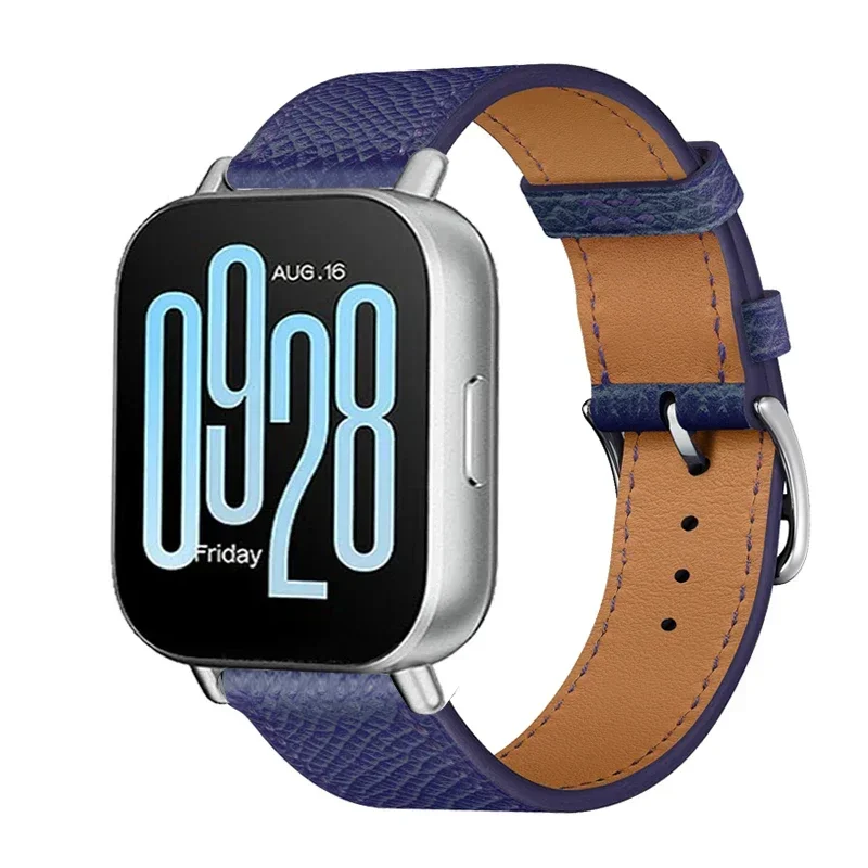Elegant Leather Bracelet Loop Wrist Strap - Premium 22mm Accessory Band