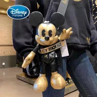 Disney Mickey Doll Phone Storage Bag Shanghai Disneyland Golden Years Mickey Mouse Cute Shoulder Bag Mobile Phone Bag 1