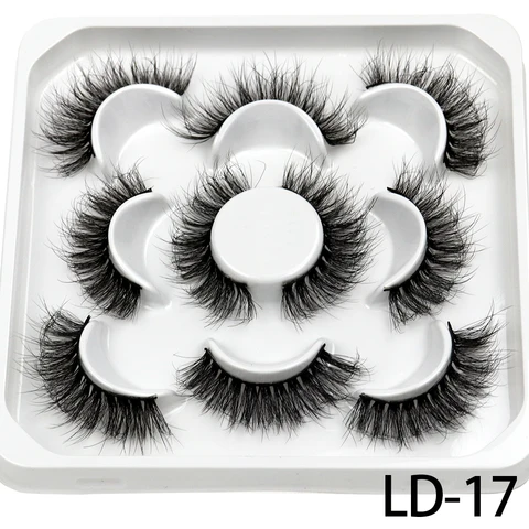 Pairs 25mm 3D Mink Lashes Bulk Russian Volume Fluffy Natural False Eyelashes Thick Dramatic Mink Eyelashes Wholesale maquiagem