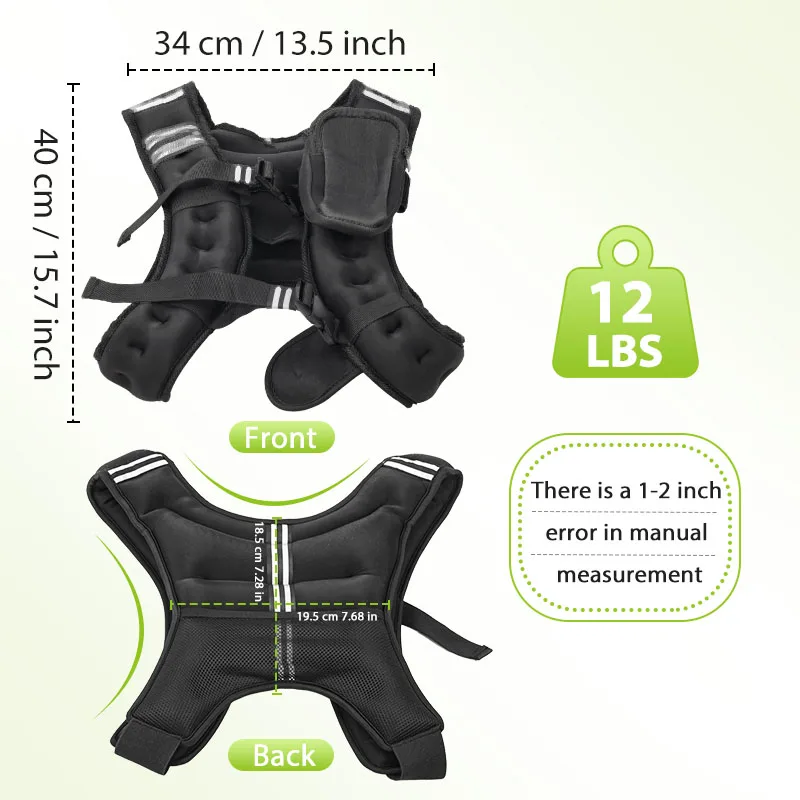 12LB Weighted Training Vest 2